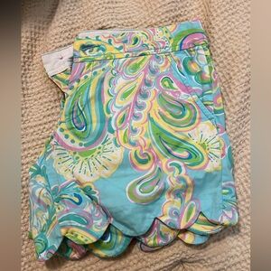 Lilly Pulitzer Double Trouble Buttercup shorts